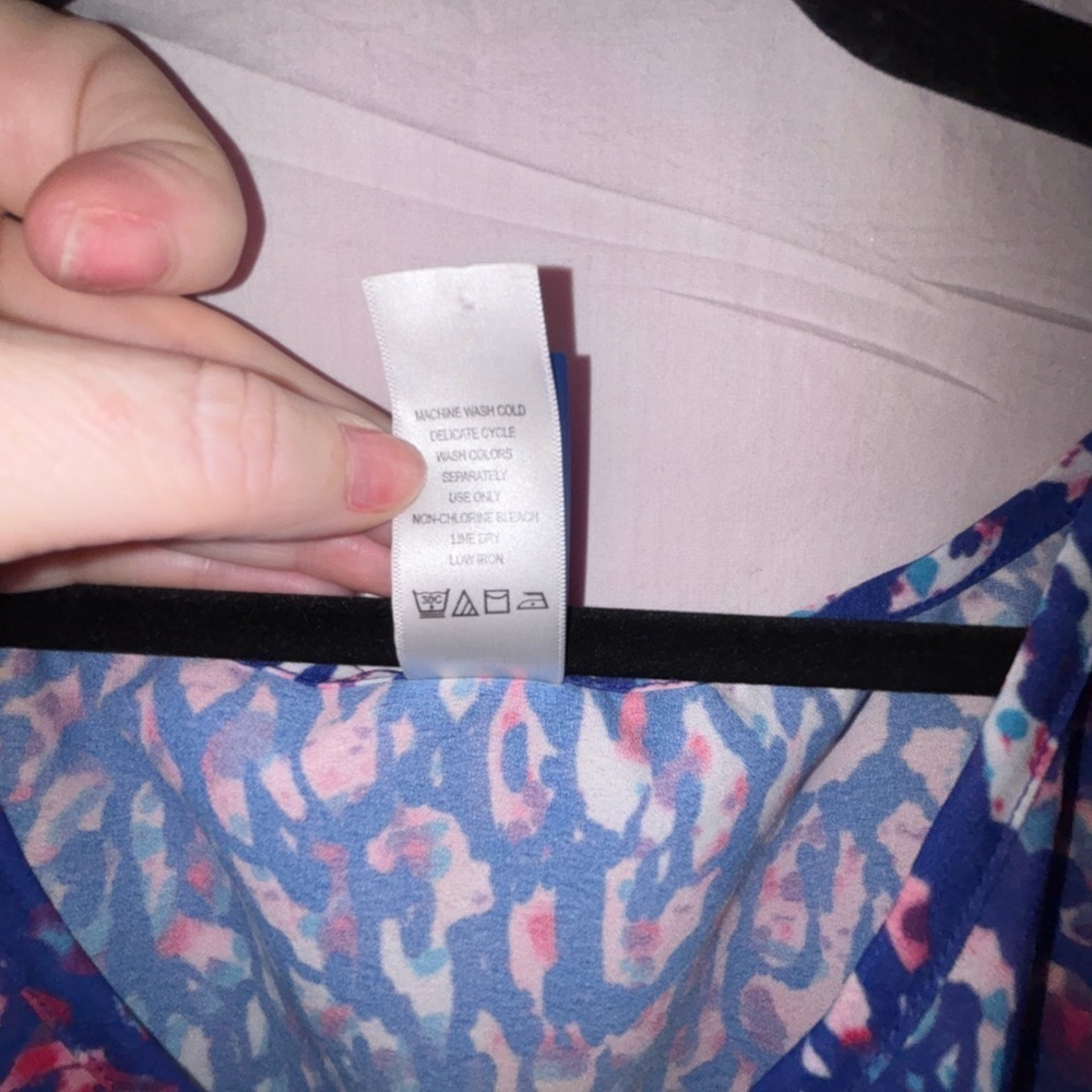 Swimsuits For All Blue and Pink Oversized Tunic - Picture 4 of 12